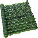 Siepe edera artificiale 1x3 metri - Copertura verde realistica
