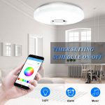 Plafoniera LED 62W RGB multicolore con cassa bluetooth - immagine 2