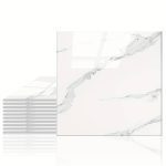 Pannelli adesivi in PVC per pareti - Bianco e Grigio
