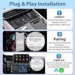 Adattatore wireless 2 in 1 CarPlay e Android auto Plug & Play Netflix YouTube - immagine 12