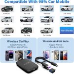 Adattatore wireless 2 in 1 CarPlay e Android auto Plug & Play Netflix YouTube - immagine 8
