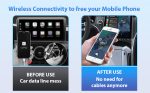 Adattatore wireless 2 in 1 CarPlay e Android auto Plug & Play Netflix YouTube - immagine 4