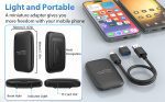 Adattatore wireless 2 in 1 CarPlay e Android auto Plug & Play Netflix YouTube - immagine 3