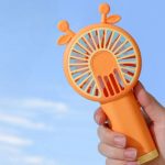 Ventilatore Portatile Ricaricabile con Orecchie Intercambiabili - immagine 2