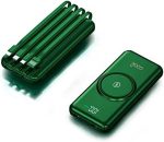 Batteria esterna universale Power Bank 20.000 mAh + ricarica wireless 4 connessioni - immagine 3