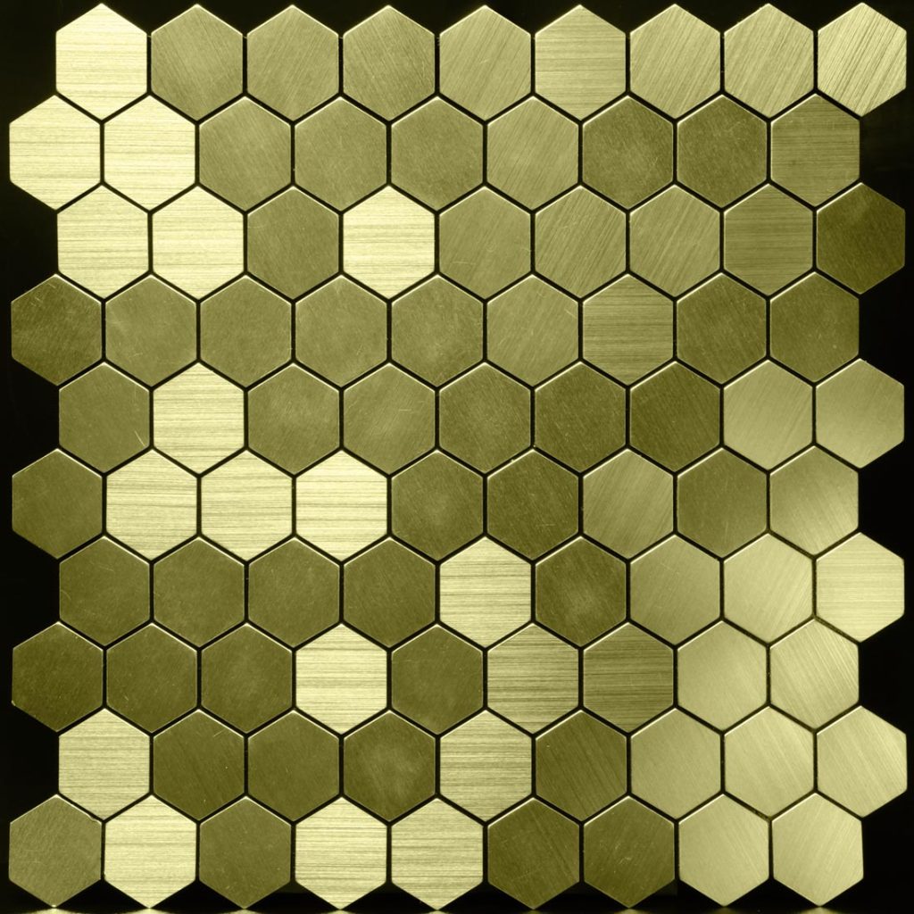 mosaico-esagono-oro