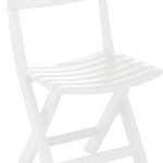 Sedia pieghevole in robusta plastica ideale per giardino, terrazza e balcone