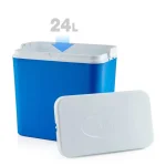 Refrigeratore per cibo da picnic da viaggio cool box blu 24 L grande isolato portatile da campeggio - immagine 4