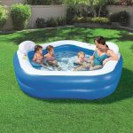 Piscina Gonfiabile Bestway con Sediolini 213x206x69 cm - immagine 5