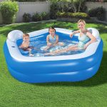 Piscina Gonfiabile Bestway con Sediolini 213x206x69 cm - immagine 6