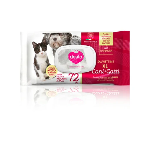 salviettine per cani e gatti