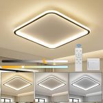 Plafoniera led tonda 43 watt quadrata 50 w