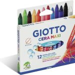 Giotto cera maxi da 12 pezzi
