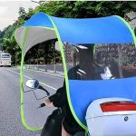 Copertura Antipioggia per Moto e Scooter: Cappotta Parasole Impermeabile in Poliestere - immagine 5