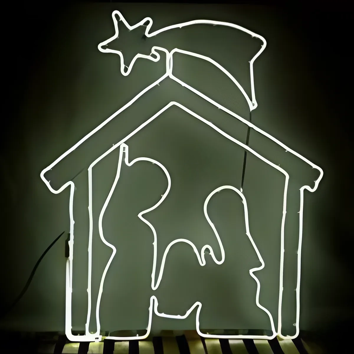 1 presepe luminoso