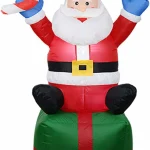 gonfiabile babbo natale