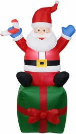 gonfiabile babbo natale