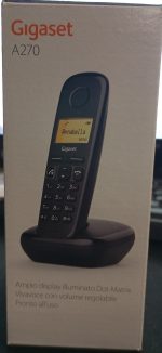 Gigaset A270 Duo Telefono DECT Nero - immagine 2