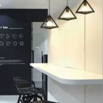 Lampadario Triangolare Attacco E27 60W 14,5x130 cm