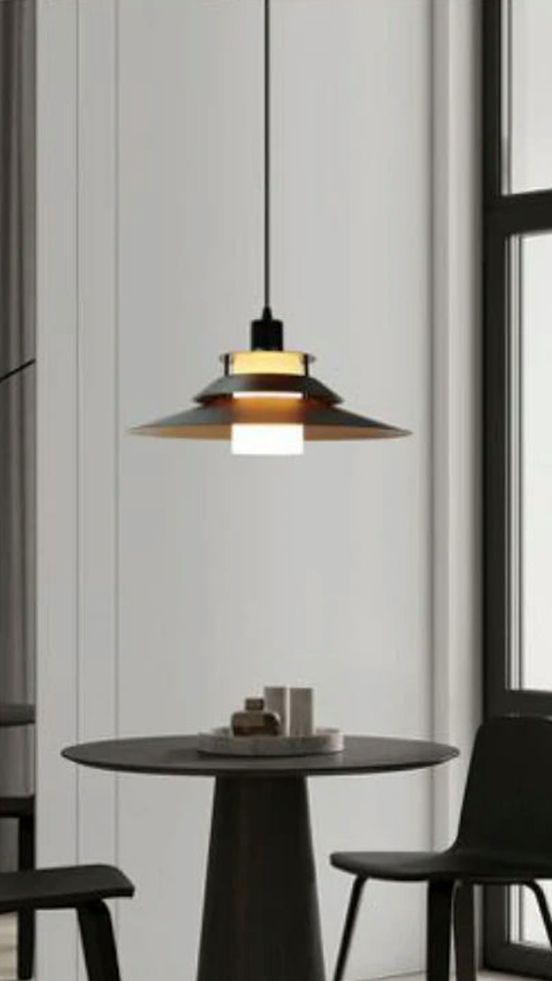 1 Lampadario in Ferro e Vetro Attacco E27 60W Diametro 40 cm - immagine 1