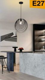 Lampadario da Salotto Attacco E27 60W Diametro 37 cm