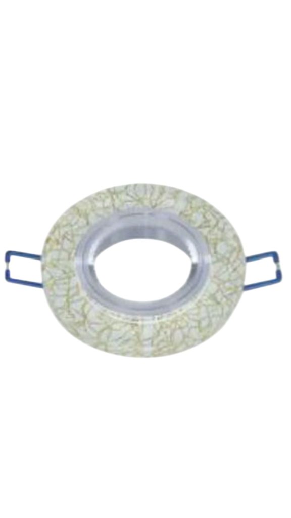 porta faretto led venature oro