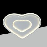Plafoniera LED da Soffitto 59W mod. Cuore, Tonalità di luce 3000-4000-6500K