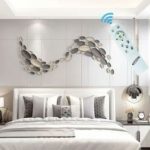 Plafoniera LED Lussuosa 68W Luce Variabile con Telecomando 3000-6500K