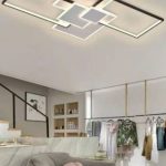Plafoniera LED 83W Tonalità di Luce Variabile 3000-6500K, 110x70 cm