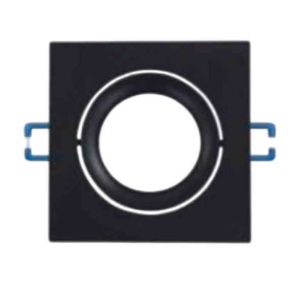 Porta Faretto LED da Incasso nero
