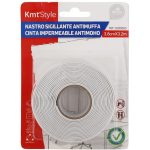 Nastro Adesivo Sigillante Antimuffa 38mm X 320cm Bianco