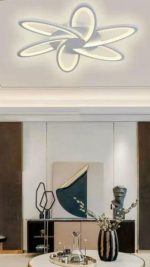 Lampadario LED 59W mod. Orbitale Luce Calda o Neutra