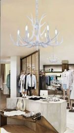 Lampadario Principesco 6 Attacchi E14 6x60W 100x76 cm