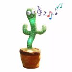 Cactus danzante giocattolo parlante peluche wriggle & singinging per bambini ... - immagine 2