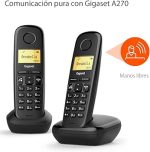 Gigaset A270 Duo Telefono DECT Nero