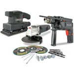 Trapano, Legatrice e Flex Set 50 Accessori