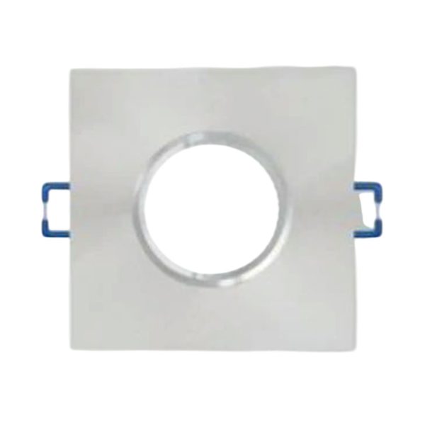 Porta Faretto LED da Incasso Argento GU10, 60 mm