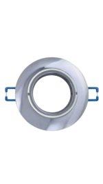 porta faretto LED argento