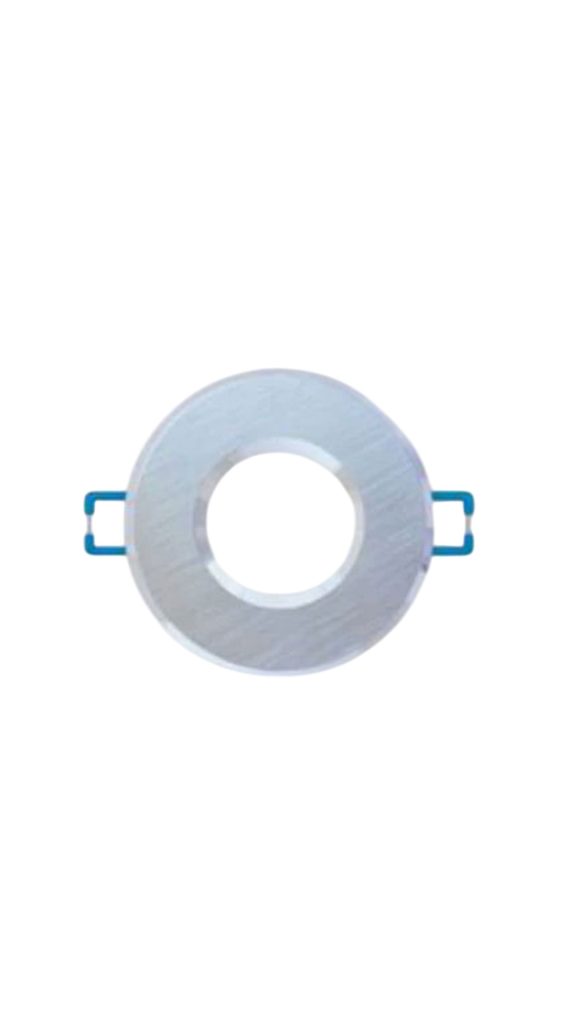 Porta Faretto da Incasso Argento GU10 65 mm