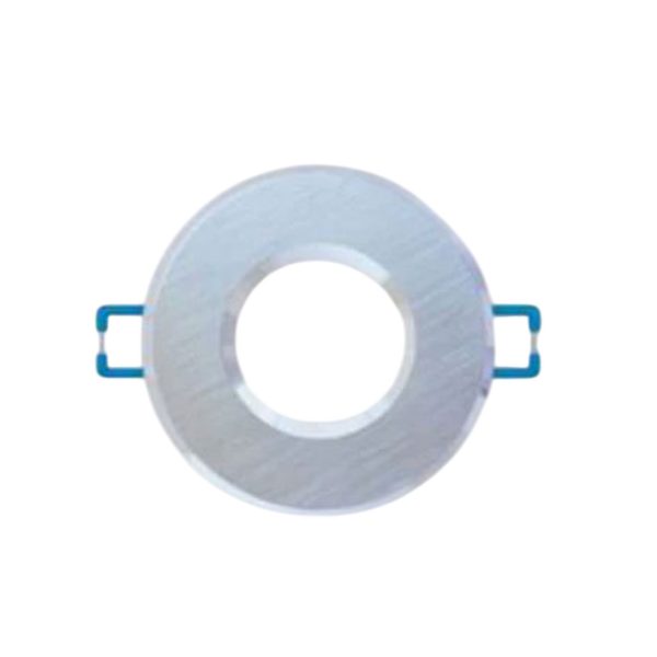 Porta Faretto da Incasso Argento GU10 65 mm