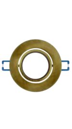 porta faretto LED bronzo