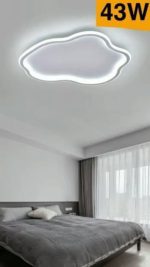 Plafoniera LED 43W Nuvola, Luce Calda o Fredda, 50x46 cm