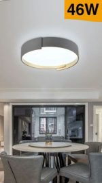 Plafoniera LED 46W, Luce Calda, Neutra o Fredda, Diametro 50 cm - immagine 3