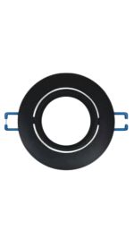 porta faretto LED nero