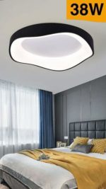 Plafoniera LED 38W Onda, Tonalità di Luce Variabile, Diametro 50 cm