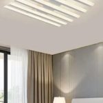 Plafoniera LED 55W Luce Calda o Neutra, 51x49 cm
