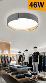 Plafoniera LED 46W, Luce Calda, Neutra o Fredda, Diametro 50 cm