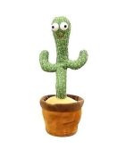 Cactus danzante giocattolo parlante peluche wriggle & singinging per bambini ...