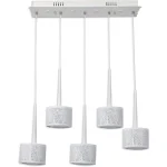 Lampadario LED 3 Temperature di Colore 90x53 cm 50W Mod.033