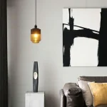 Lampadario con Attacco E27 145x18 cm Mod.037